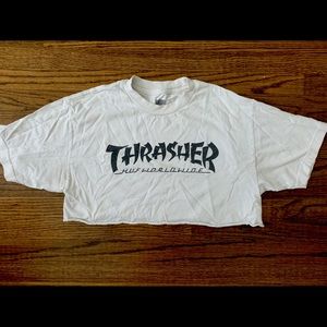 THRASHER CROPPED TOP